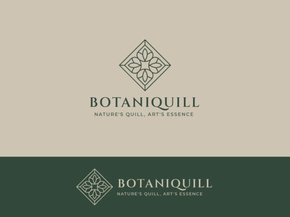 Botanical Flower Business Logo Template: Graphics & Logos