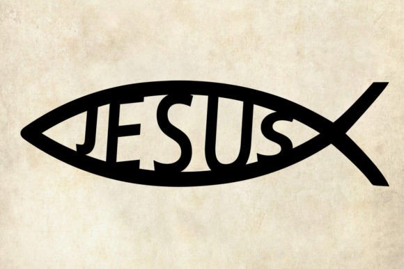 Christian Fish Symbol Graphics for Crafts & Content