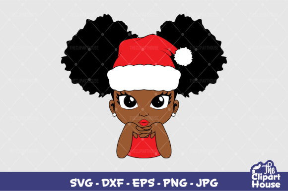 Christmas Girl Graphics for Crafts