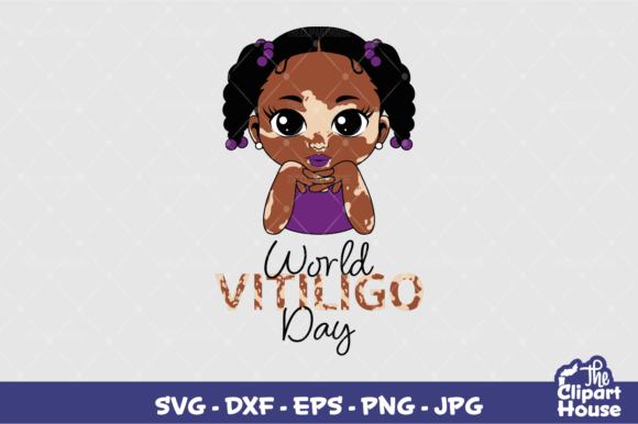 World Vitiligo Day Girl